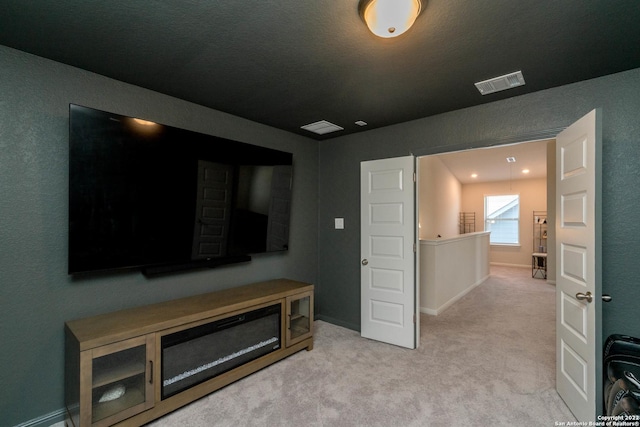 4951 Ranahan Pass, Saint Hedwig, TX 78152 - interior space with light carpet and baseboards