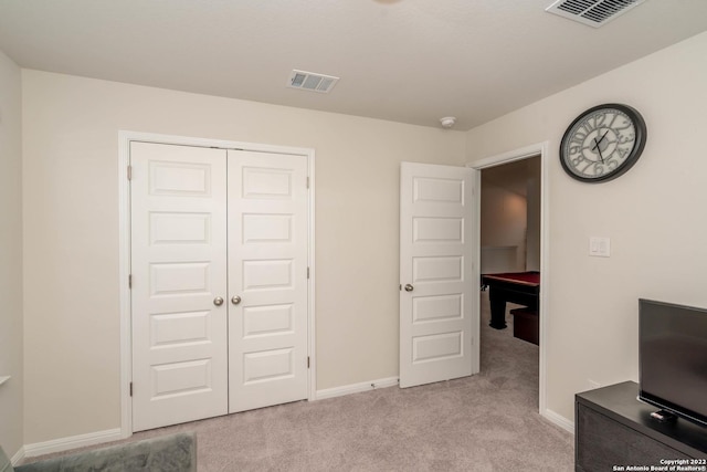 4951 Ranahan Pass, Saint Hedwig, TX 78152 - bedroom featuring light carpet and a closet
