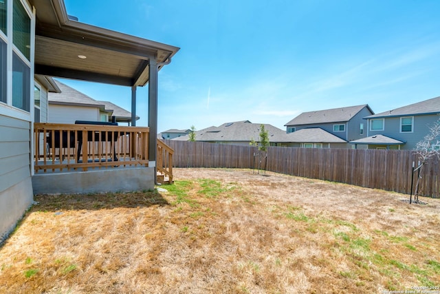 4951 Ranahan Pass, Saint Hedwig, TX 78152 - fenced backyard with a residential view