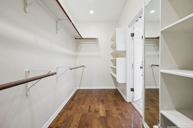 20907 Cactus Peak, San Antonio, TX 78258 - spacious closet with wood finished floors