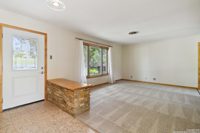4722 Hollyridge, San Antonio, TX 78228 - entryway featuring baseboards