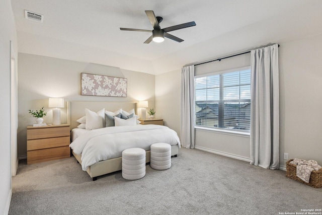 183 Amethyst Woodstar, San Antonio, TX 78253 - carpeted bedroom featuring a ceiling fan and baseboards