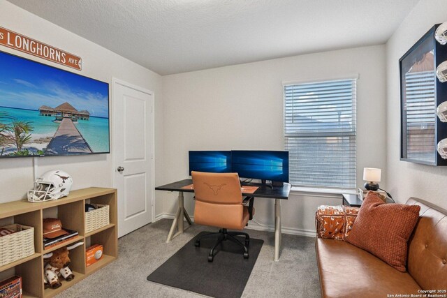 183 Amethyst Woodstar, San Antonio, TX 78253 - view of carpeted office space