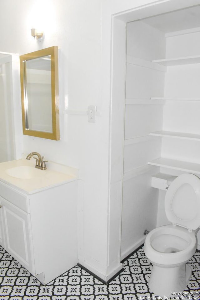 255 E Sayers, San Antonio, TX 78214 - bathroom featuring vanity and toilet