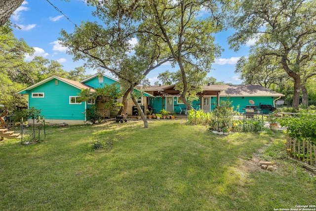 10567 Rocking M, Helotes, TX 78023 - view of grassy yard
