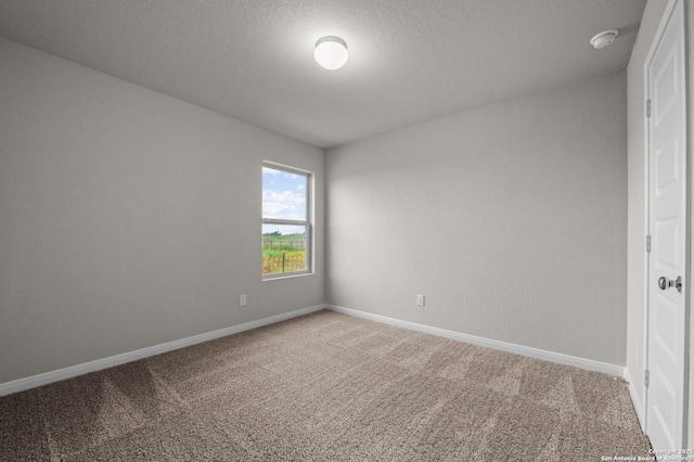 13519 Beebrush Saddle, San Antonio, TX 78253 - empty room featuring carpet flooring, a textured ceiling, and a smoke detector