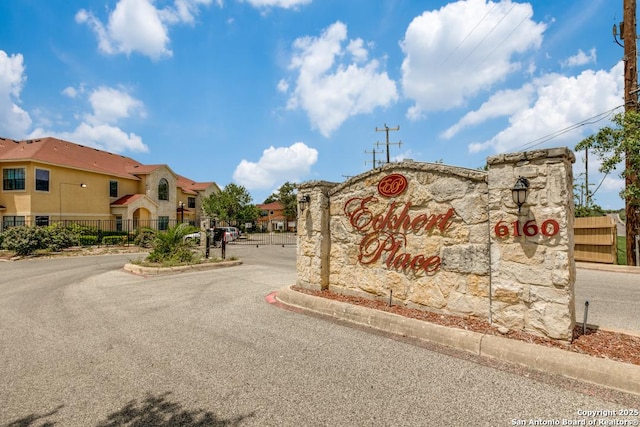 6160 Eckhert Rd, San Antonio, TX 78240 - community sign with a residential view