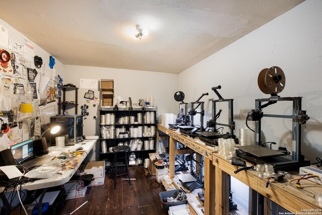 503 E Palfrey, San Antonio, TX 78223 - miscellaneous room with wood-type flooring