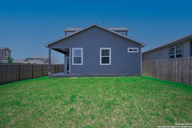 12904 Liam Ct, Saint Hedwig, TX 78152 - back of property featuring a fenced backyard