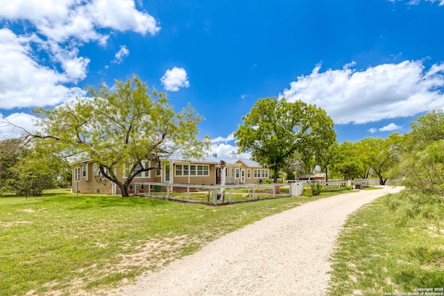 2 Fm 289, Comfort, TX 78013 - ranch-style house with a fenced front yard