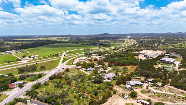 2 Fm 289, Comfort, TX 78013 - aerial overview of property's location with property parcel outlined