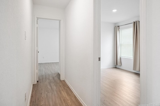 7002 Satellite, San Antonio, TX 78252 - hall with wood finished floors and baseboards