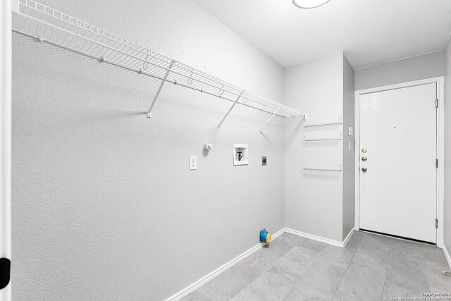 4481 Owl Crk, Schertz, TX 78154 - laundry area with washer hookup, hookup for a gas dryer, and electric dryer hookup