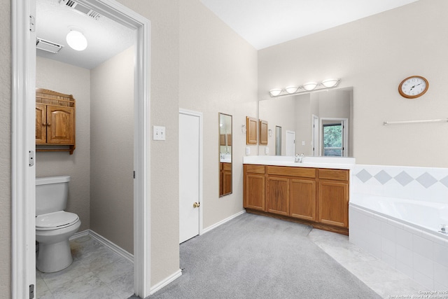 4481 Owl Crk, Schertz, TX 78154 - bathroom with a bath and vanity