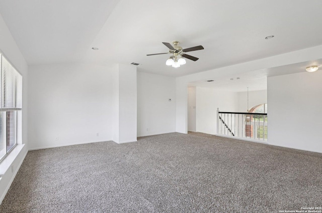 23613 Grayling Ln, San Antonio, TX 78259 - carpeted spare room featuring healthy amount of natural light and ceiling fan