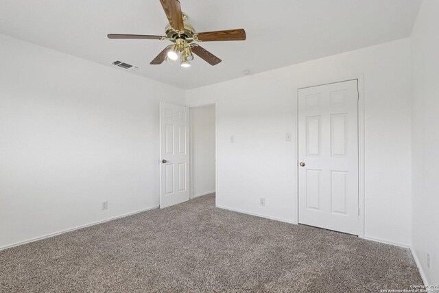 23613 Grayling Ln, San Antonio, TX 78259 - carpeted spare room with a ceiling fan and baseboards