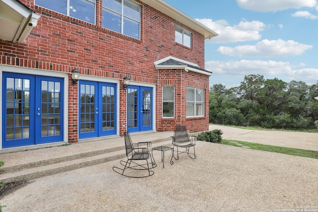 23613 Grayling Ln, San Antonio, TX 78259 - view of patio featuring french doors
