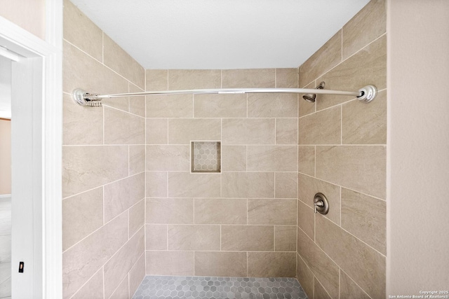 702 John Adams, San Antonio, TX 78228 - bathroom featuring a tile shower