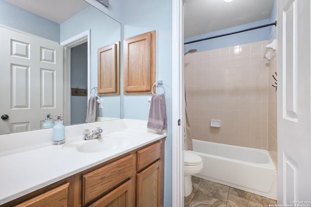 4922 Augusta, San Antonio, TX 78247 - bathroom featuring vanity and shower / bath combination with curtain