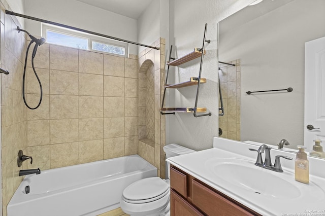 8503 Kallison Arbor, San Antonio, TX 78254 - bathroom featuring vanity and  shower combination