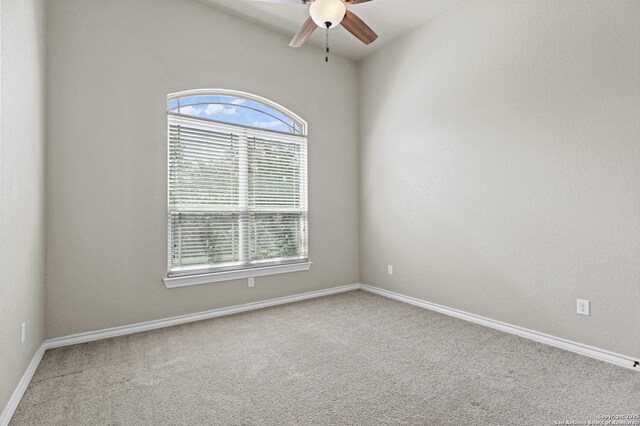 8503 Kallison Arbor, San Antonio, TX 78254 - unfurnished room featuring a ceiling fan and carpet floors