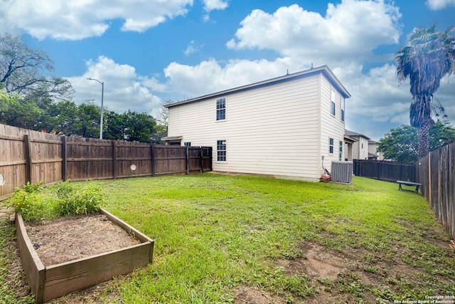 16102 Barrell Run, San Antonio, TX 78247 - rear view of house featuring a garden and a fenced backyard