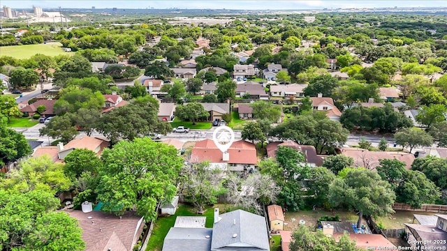 3527 Oakhorne St, San Antonio, TX 78247 - aerial perspective of suburban area