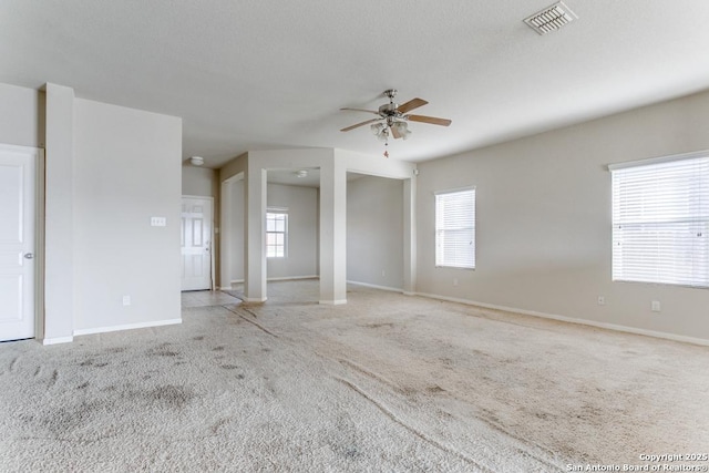 4310 Loring, Converse, TX 78109 - carpeted spare room with a ceiling fan and baseboards
