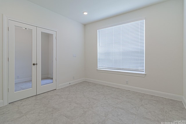 12455 Diagon Aly, San Antonio, TX 78254 - unfurnished room with french doors