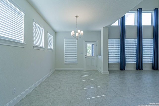 12455 Diagon Aly, San Antonio, TX 78254 - entrance foyer featuring a chandelier and light tile patterned floors