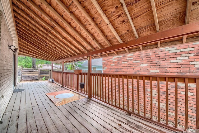 4326 Hilton Head, San Antonio, TX 78217 - view of wooden terrace