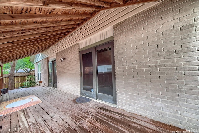 4326 Hilton Head, San Antonio, TX 78217 - view of deck