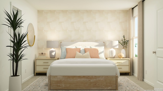 3709 Swift Fox Rd, New Braunfels, TX 78130 - bedroom featuring light colored carpet