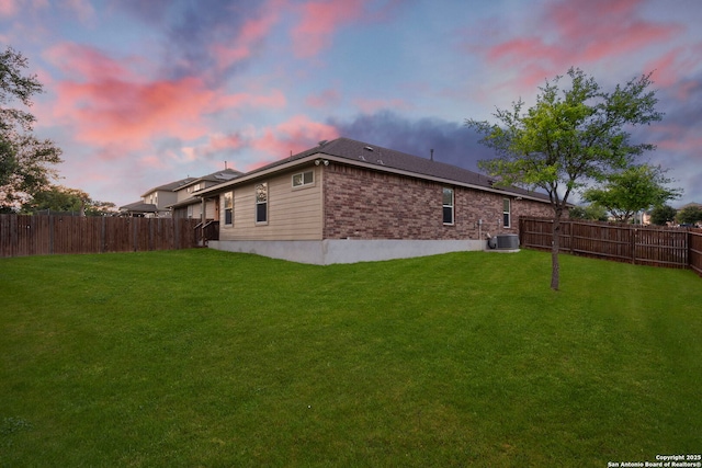 15102 Field Sparrow, San Antonio, TX 78253 - rear view of property featuring a fenced backyard and brick siding