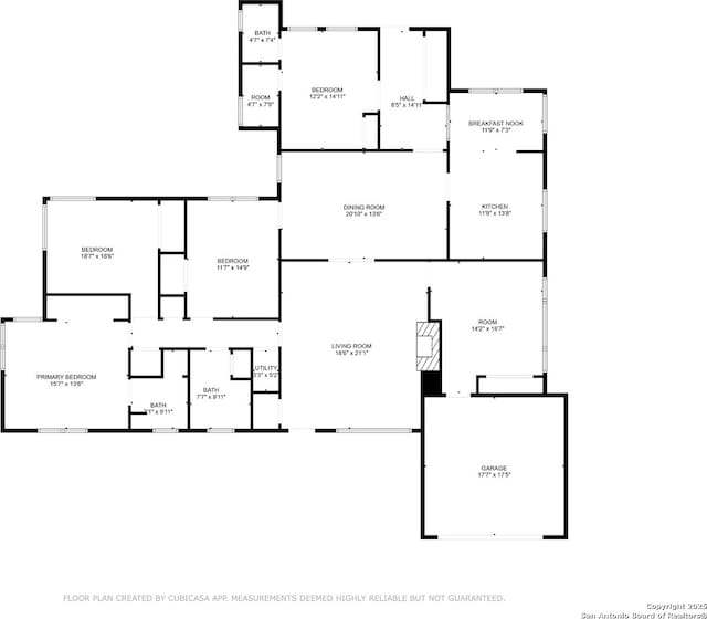 2310 W Gramercy, San Antonio, TX 78201 - view of home floor plan
