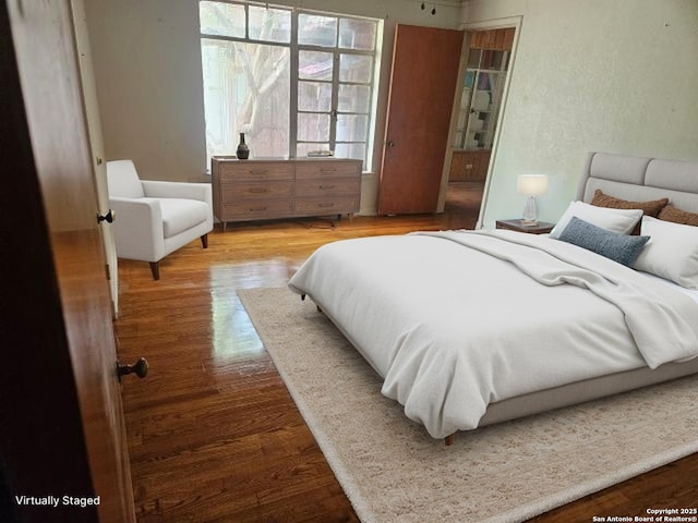 2310 W Gramercy, San Antonio, TX 78201 - bedroom with wood finished floors