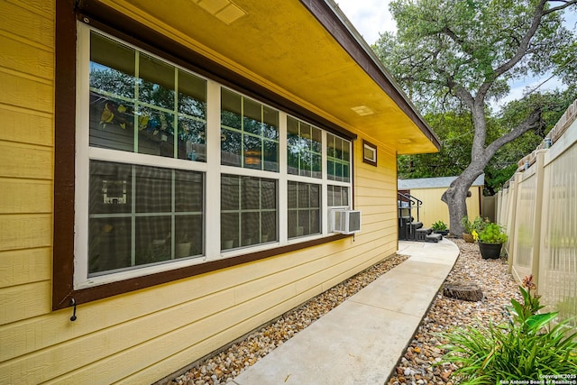 9518 Wahada, San Antonio, TX 78217 - view of side of home with cooling unit