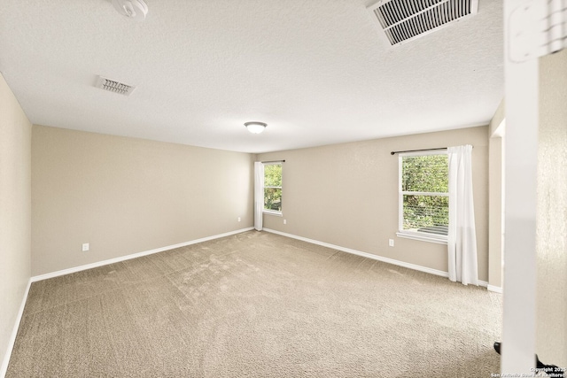 11406 Sawyer Vly, San Antonio, TX 78254 - carpeted empty room with plenty of natural light, a textured ceiling, and a smoke detector