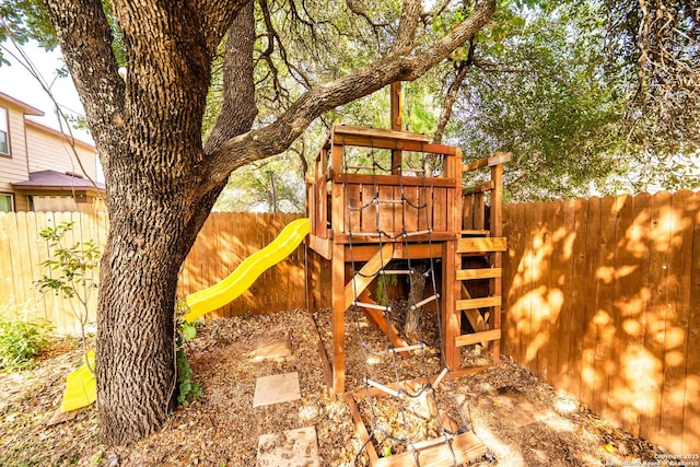 11406 Sawyer Vly, San Antonio, TX 78254 - view of play area with a fenced backyard
