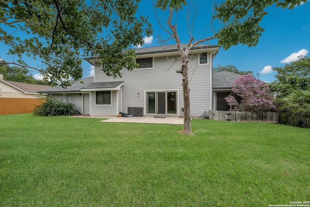 6403 Port Royal, San Antonio, TX 78244 - rear view of property featuring a patio area and roof with shingles
