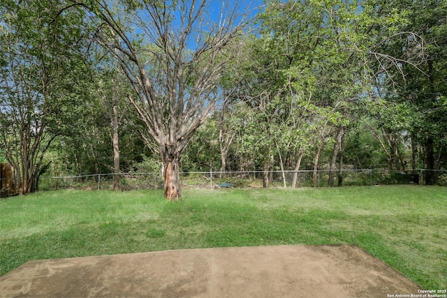 4204 Golden Spice Dr, San Antonio, TX 78222 - fenced backyard featuring a patio area