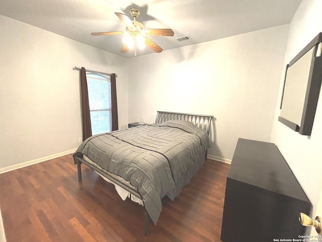 614 Slumber, San Antonio, TX 78260 - bedroom featuring wood finished floors and ceiling fan