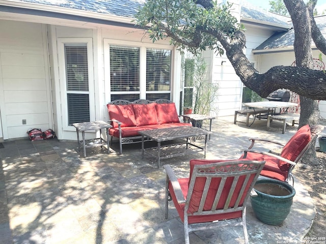 614 Slumber, San Antonio, TX 78260 - view of patio featuring outdoor lounge area