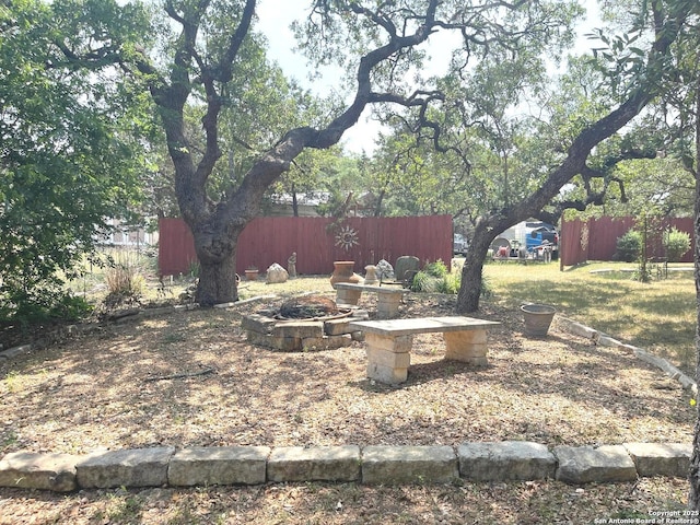 614 Slumber, San Antonio, TX 78260 - view of yard