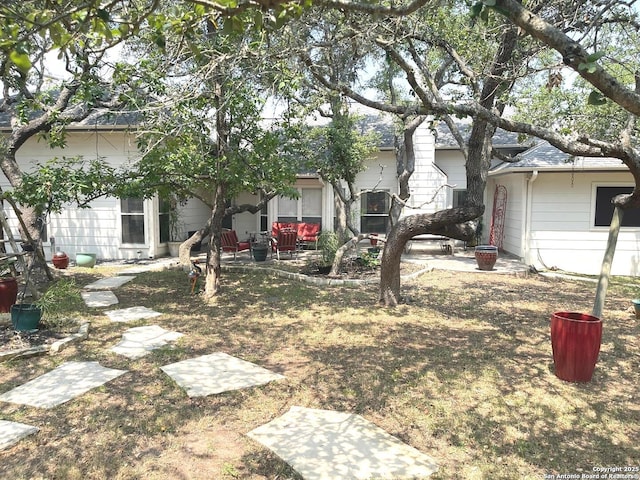 614 Slumber, San Antonio, TX 78260 - view of yard featuring a patio area