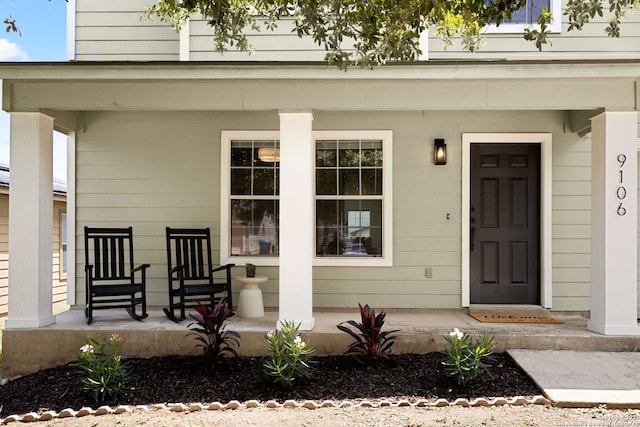 9106 Malabar, San Antonio, TX 78245 - doorway to property with covered porch