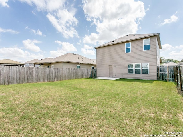 9410 Sandy Rdg, San Antonio, TX 78239 - back of house with a patio and a fenced backyard