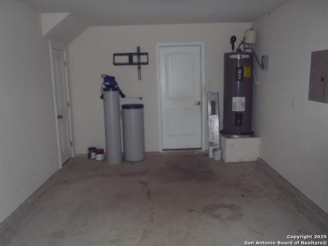 2201 Wirtz, Seguin, TX 78155 - garage with water heater and electric panel