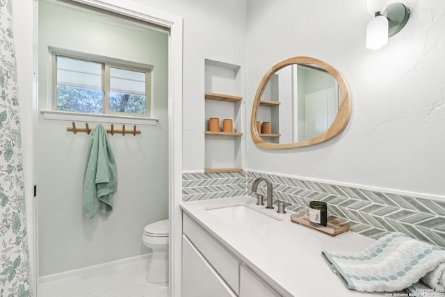 11214 Whisper Fls, San Antonio, TX 78230 - full bath featuring vanity and tile patterned floors