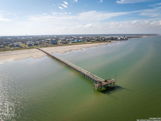 902 Harrison Prt, Oconnor, TX 77982 - bird's eye view of a nearby body of water